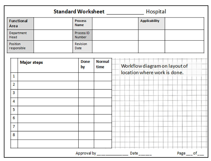 standard worksheet toyota #7 standard worksheet toyota #7