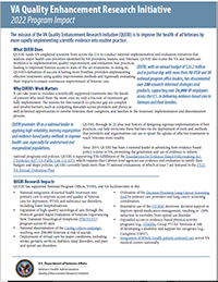 QUERI Impact Summary