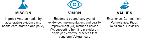 QUERI mission, vision, and values
